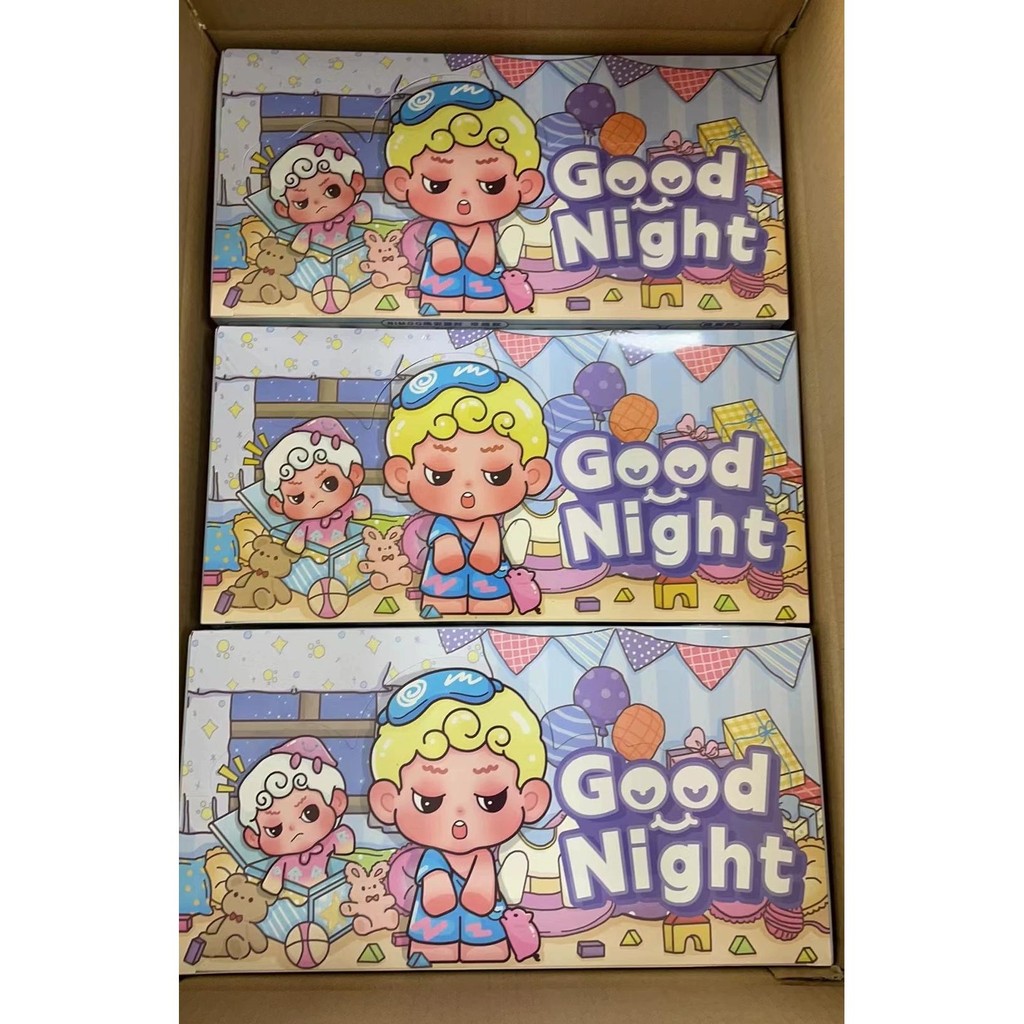 [ในสต็อก] ของแท้พร้อมสต็อก NIMOO Good Night Party MINI Mystery Box น่ารักเม็ด End Box สินค้าเต็มกล่อง