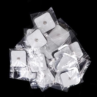 10/20pcs Electrode Pads เจลสําหรับ Tens การฝังเข็มกายภาพบําบัดเครื่อง Slimming Pulse Ems เครื่องกระตุ้นกล้ามเนื้อสติกเกอร์นวด
