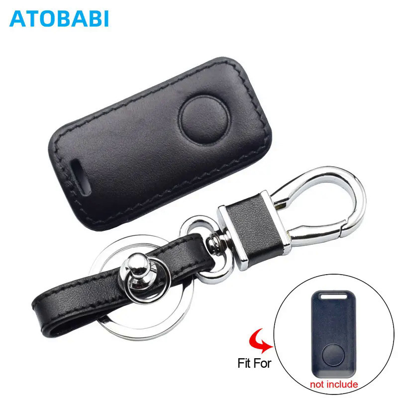 Leather Car Key Cover Remote Fobs Shell Cases Skin For StarLine LCD M66 V66 V67 M96 X96 B96 B66 A96 