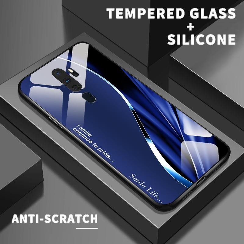 เหมาะสำหรับ OPPO A9 2020 A91 A92 A93 A93 5G A94 A95 A96 A9x กรณีโทรศัพท์มือถือ Artistic Texture