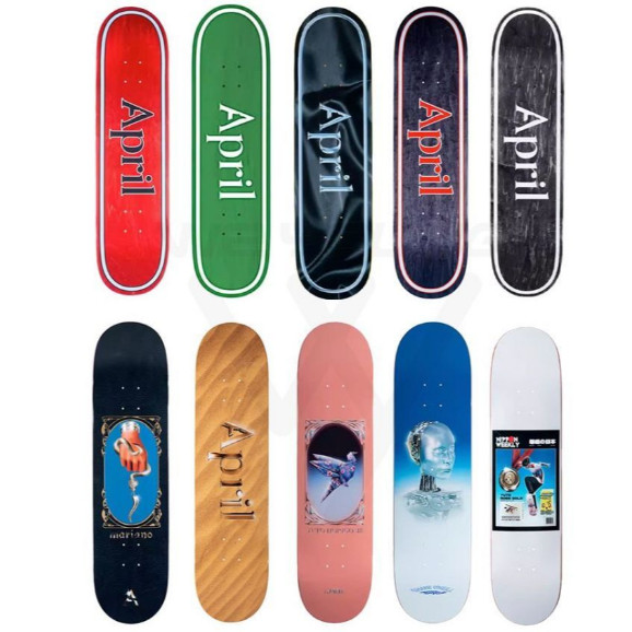 April SKATEBOARD DECK ORIGINAL DECK 7 ชั้น CANANDIAN MAPLES ADULT YUTO SKATE DECK