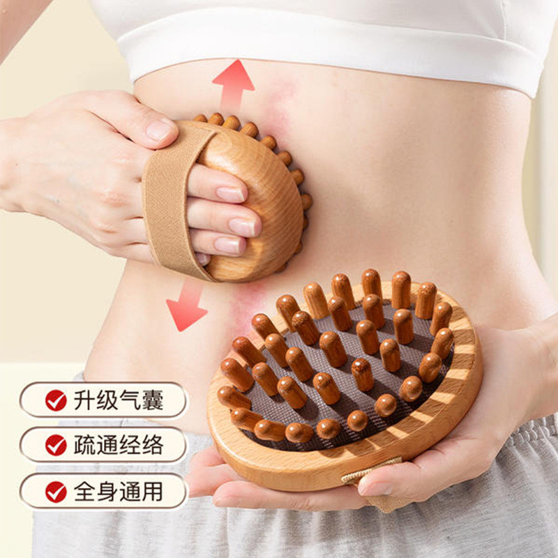 Cushion Dredging Meridian Brush สำหรับทั้งตัวเครื่องนวดขูดทั่วไปแปรงนุ่มสำหรับหน้าท้องและขานวดที่บ้าน