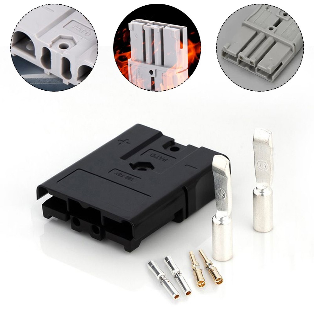 ⭐2023 ⭐High-Quality SBS75x FOR Anderson Plug 75A600V Lithium Battery Connector Adapter – โปรปัง