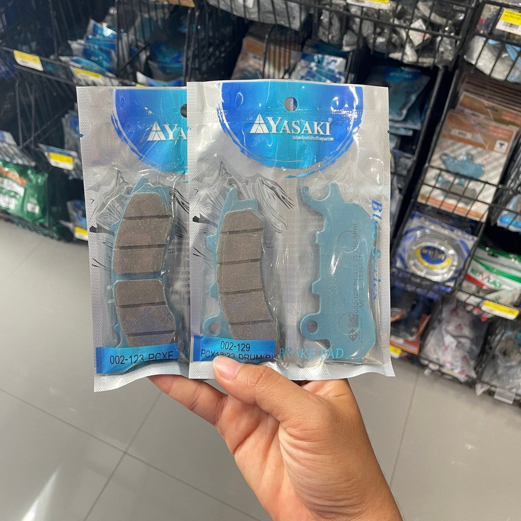 YASAKI ผ้าดิสเบรคหน้าอย่างดี CLICK-i,SCOOPY-i คลิกไอ,สกูปปี้ไอ 002-118 (xคู่) - รูปที่ 4