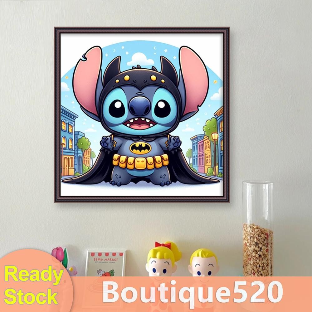 ด้ายผ้าฝ้าย Eco ปักเต็ม 11CT ชุดปักครอสติสพิมพ์ลาย 40x40 ซม. [boutique520.th]