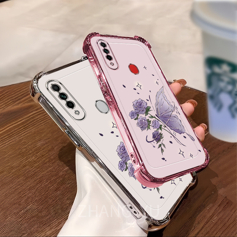 เคส OPPO A31 2020 A8 เคสโทรศัพท์ ซิลิโคน ป้องกันสี่มุม CHD