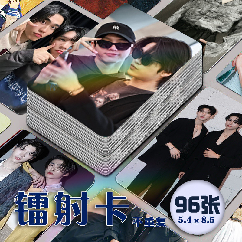 ขายดี Aoom aouboom Taixing Laser Photocard 96 ชิ้นครบชุดโปสการ์ดสไตล์เดียวกัน lomo Card Self-Printing Signature Photo ในเหตุการณ์