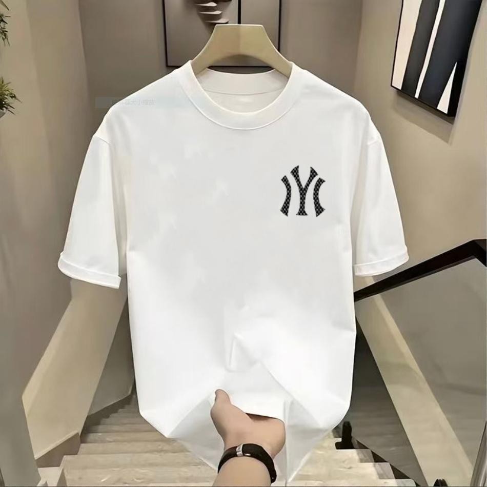 ผู้ชายผู้หญิง แขนสั้น เสื้อผ้าไม่จำกัดเพศเสื้อยืด เสื้อยืดสีพื้น เสื้อแขนสั้น คอกลม ผ้าคอตตอน 100% สวมใส่สบาย เรียบหรู