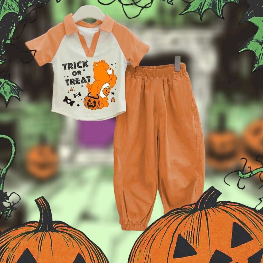 พร้อมส่งชุดเซ็ทเด็กฮาโลวีน Halloween 2024