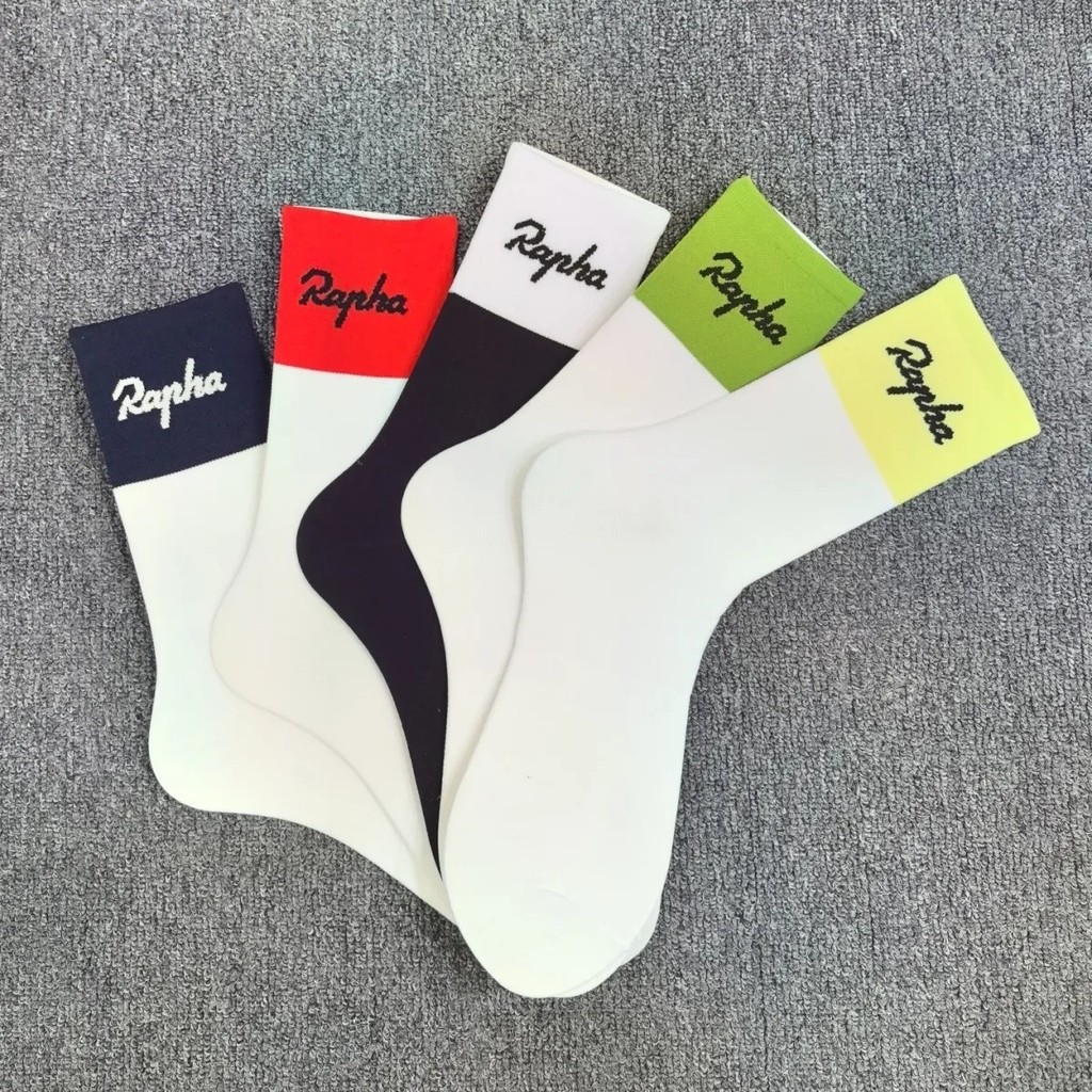 Rapha ถุงเท้าขี่จักรยาน Outdoor Pro MTB จักรยานเสือหมอบสําหรับผู้ชาย/ผู้หญิง Quick-dry Breathable