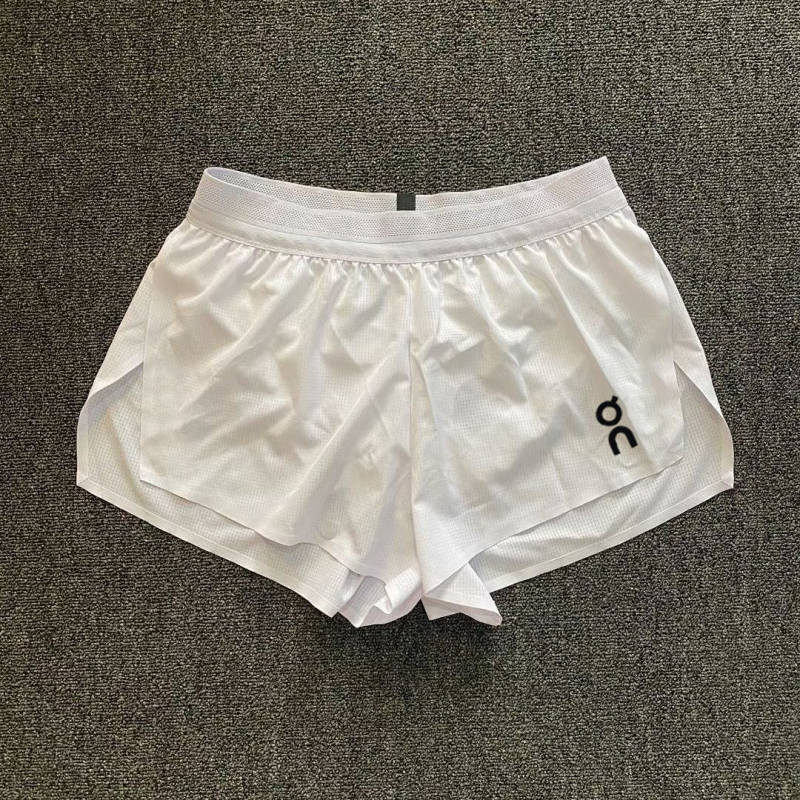 On Sports Shorts Track and Field Professional Marathon Running Training Pants Men's and Women's Quick-Drying High Elastic Lining Adhesive Shorts Fashion sports shorts