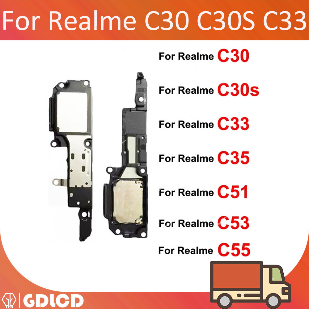 สําหรับ Realme C30 C30S C33 C35 C51 C53 C55 ลําโพง Buzzer ด้านล่าง Louder ลําโพง Buzzer เสียง