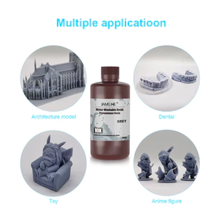 3D Printer Water Washable (ล้างด้วยน้ำ) Resin 1000g for Anycubic, Elegoo, Phrozen, by In2real3d