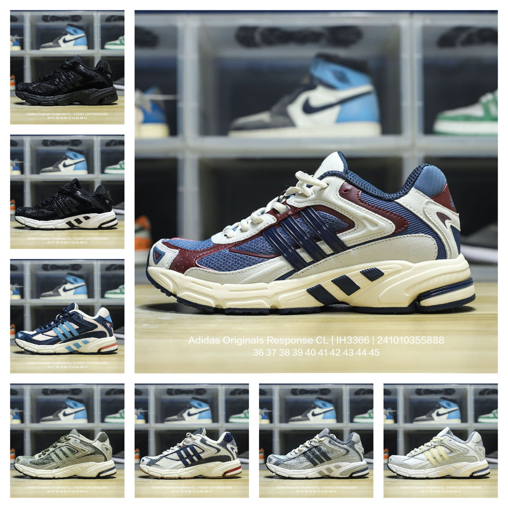 Bad Bunny x Adidas Originals Response CL"Paso Fino" วิ่งออกกําลังกายแบบสปอร์ตระบายอากาศย้อนยุค