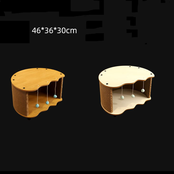 พร้อมส่ง😻บ้านแมว ที่ลับเล็บแมว ของเล่นแมว รูปร่างเปลือกไข่ใหม่ ทนต่อการสึกหรอ