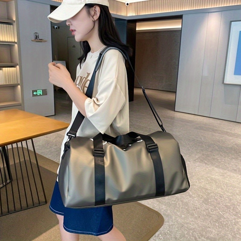 พร้อมส่ง กระเป๋าฟิตเนส  กระเป๋าเดินทาง แบบหิ้ว กันน้ำ B019