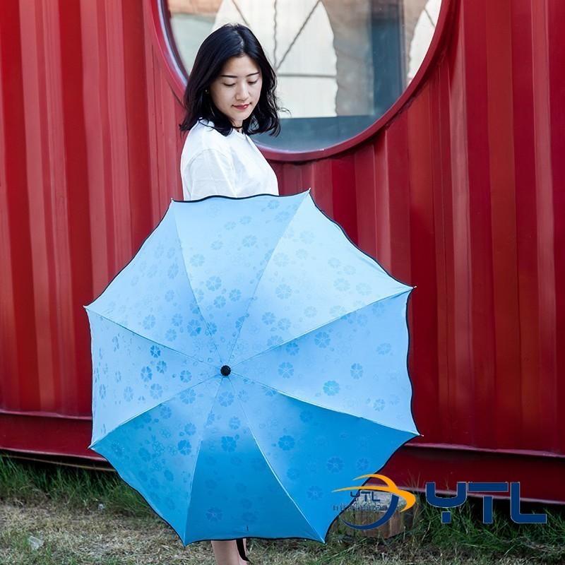 ☔ร่มกันแดด ร่มพับ 3 ตอน ร่มกันฝน ร่มกันยูวี ร่มกันUV ร่มพับได้ ร่ม uv Umbrella คุณภาพดีราคาถูก Umbrellas