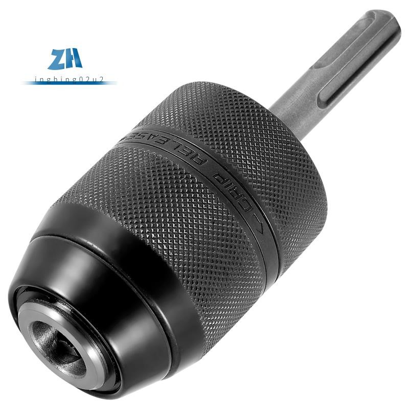 2-13mm Keyless เจาะ Chuck พร้อม SDS Plus Shank Adaptor,1/2-20UNF สว่านกระแทก Chuck เปลี่ยนอะแดปเตอร์แปลงเครื่องมือ