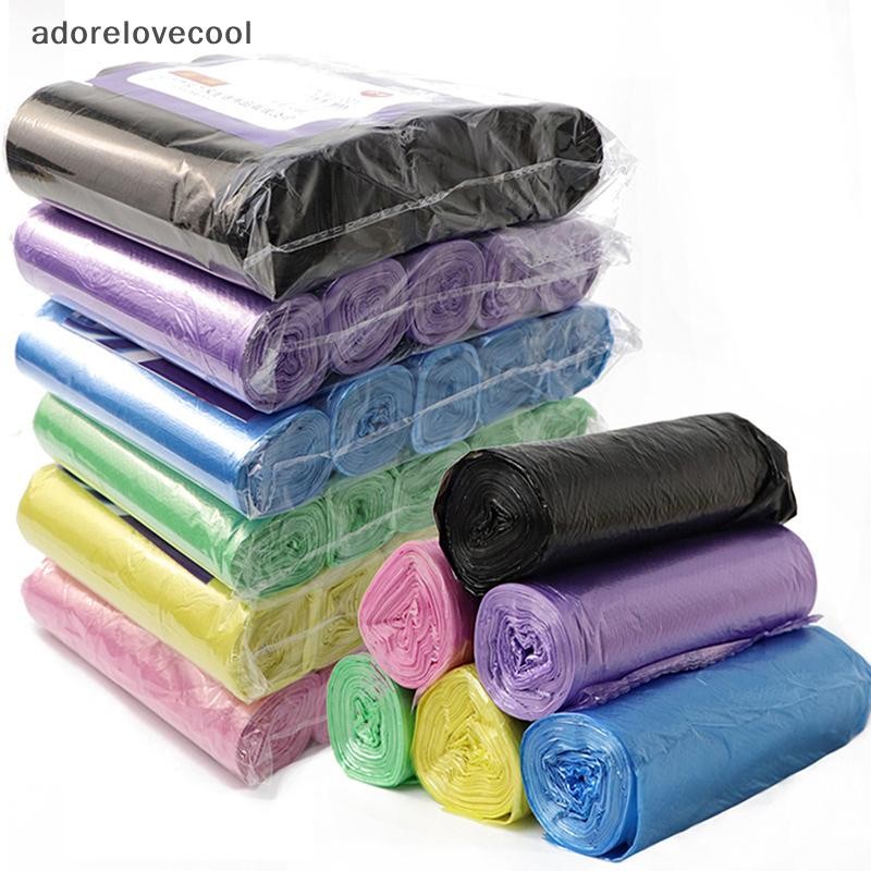 Adth 5 ม้วน 1 แพ็ค 100 ชิ้นในครัวเรือนทิ้งถังขยะกระเป๋าห้องครัวถุงขยะทําความสะอาดถุงขยะถุงพลาสติก Martijn