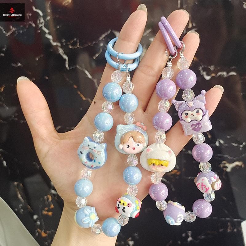 ปลาค็อด น่ารัก ตุ๊กตาลูกปัดโซ่โทรศัพท์มือถือ ทําเอง การ์ตูนพวงกุญแจกระเป๋าเป้สะพายหลังจี้น่ารักสาวหัวใจตกแต่งของขวัญใหม่