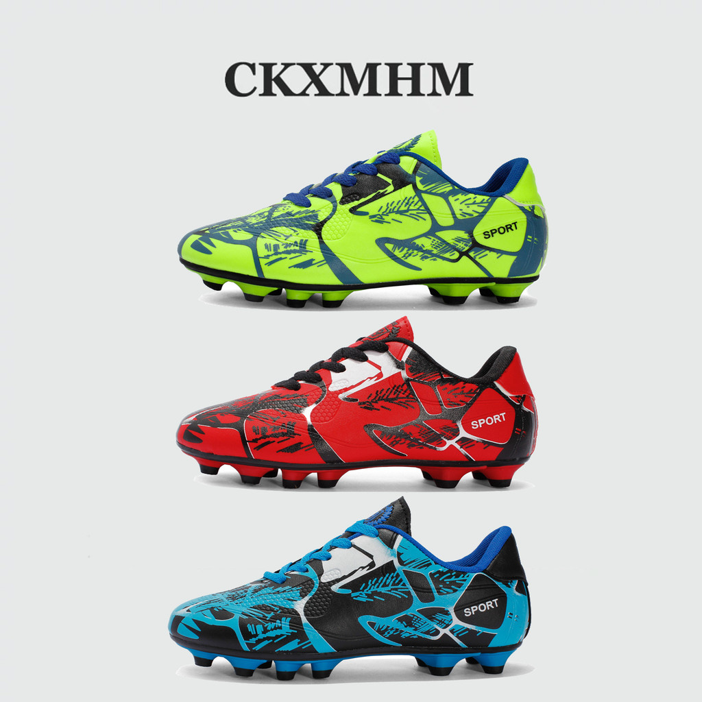 Ckxmhm Kids & Adult Outdoor Soccer Cleats รองเท้าฟุตบอล รองเท้าฟุตบอล ไซส์ 31-44