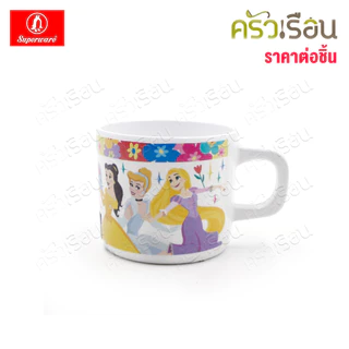Superware ลาย Princess Rainbow [ ราคาต่อชิ้น ] จาน หรือ ชาม หรือ ช้อนส้อม หรือ แก้วน้ำ เมลามีน