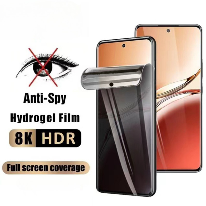 1-3 ชิ้น 999D Anti Spy ความเป็นส่วนตัว Soft Hydrogel ฟิล์มสําหรับ Samsung S24 S23 S22 S21 S20 Note20