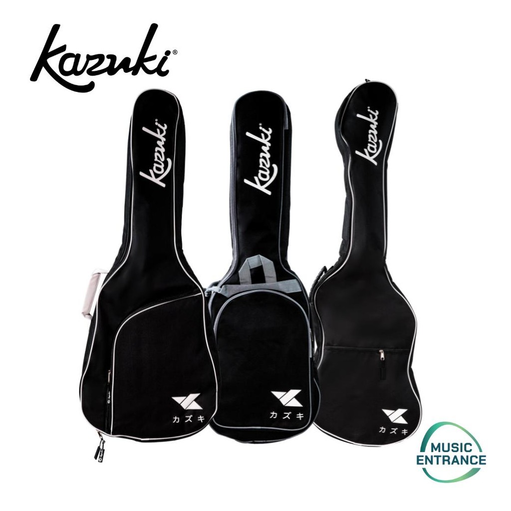 Kazuki A3 กระเป๋ากีตาร์โปร่ง 41นิ้ว Kazuki C2 กระเป๋ากีตาร์ไฟฟ้า Kazuki BS20 กระเป๋าเบสไฟฟ้า บุฟองน้