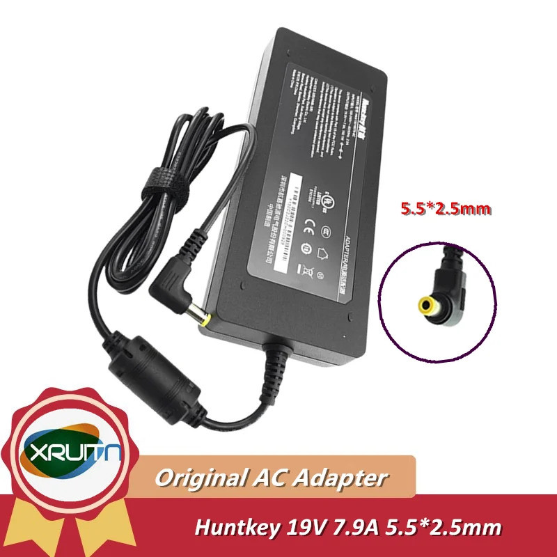 Original OEM Huntkey HKA15019079-6C 19V 7.9A AC Adapter Charger 150.1W สําหรับ MinisForum EliteMini 