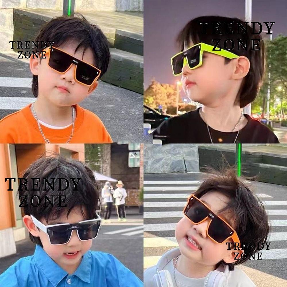TRENDYZONE SunGlasses ขนาดใหญ่ UV400 Protection, Vintage StyleสำหรับCamping, Fishing, Stage - เหมาะก