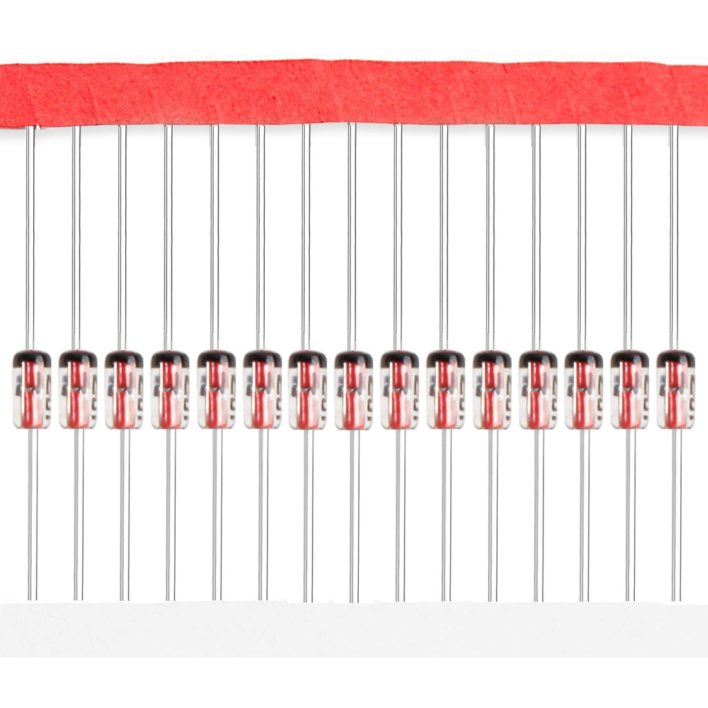 20 Pcs 1N34A 1N34 Schottky Diode 50mA 65V DO-35 (DO-204AH) IN34A IN34 Axial for TV FM AM Radio Detec