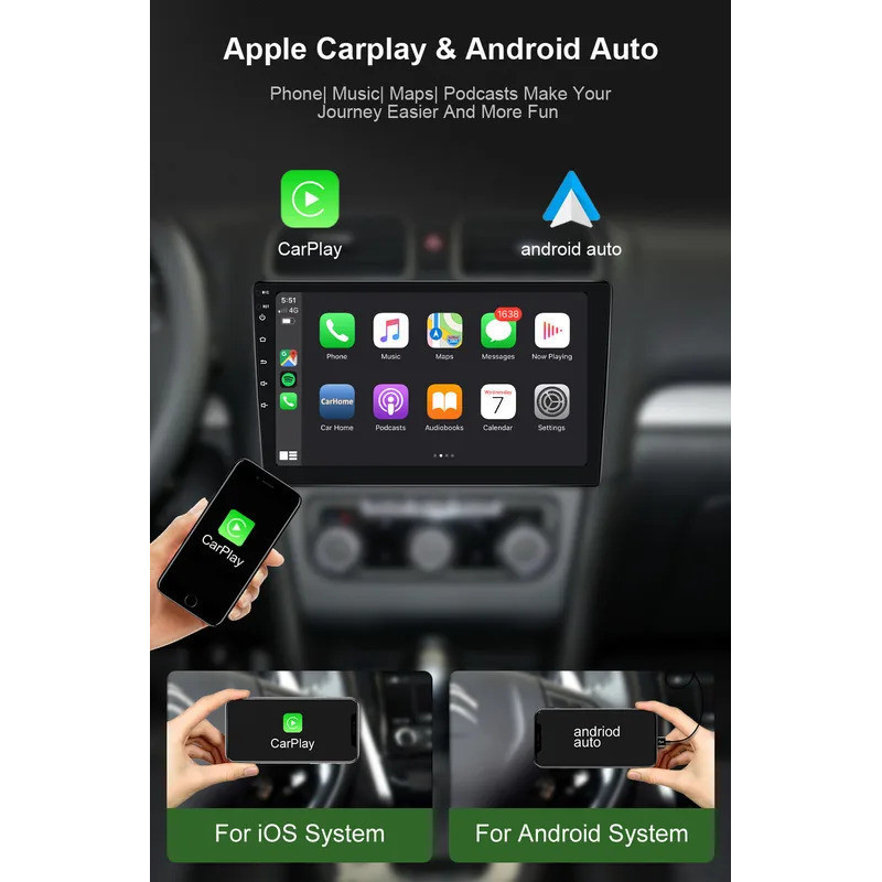 9 นิ้ว Android 14 Honda CRV G2 2002-2006 จอมอนิเตอร์รถยนต์ Wireless Carplay WIFI GPS เครื่องเสียงรถยนต์ 4G DSP