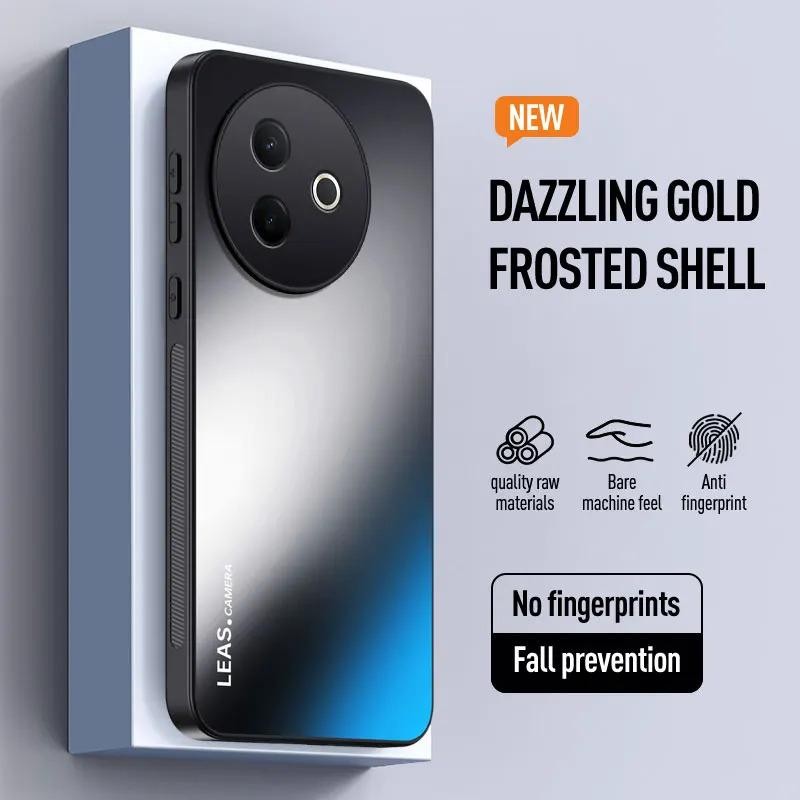 Frosted สําหรับ Vivo Y39 5G AG Matte เคสโทรศัพท์กันกระแทกป้องกัน Hard PC ฝาหลังสําหรับ Vivo Y39 5G