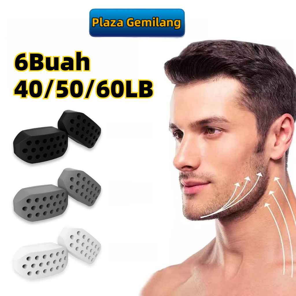 6 ชิ้น/เซ็ต Jawline กล้ามเนื้อการออกกําลังกาย Mewing Jaw เครื่องมือ Mewing Jawline เครื่องมือ Jaw Sh