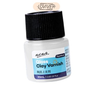 LOVIVER อเนกประสงค์น้ํามันเคลือบเงาดินเคลือบเงาซีลสีอุปกรณ์ป…