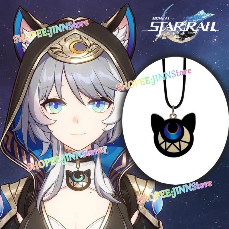 สร้อยคอกับจี้โลหะสำหรับคอสเพลย์ CIFERA จากอนิเมะ Honkai Star Rail