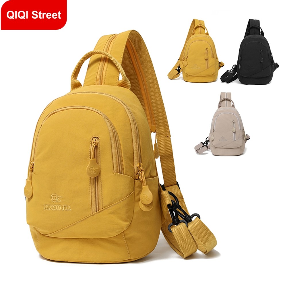 กระเป๋านักเรียนคลาสสิก ความจุมาก ทำจากผ้าไนลอนกันน้ํา ออกแบบอย่างสวยงามและมีสไตล์