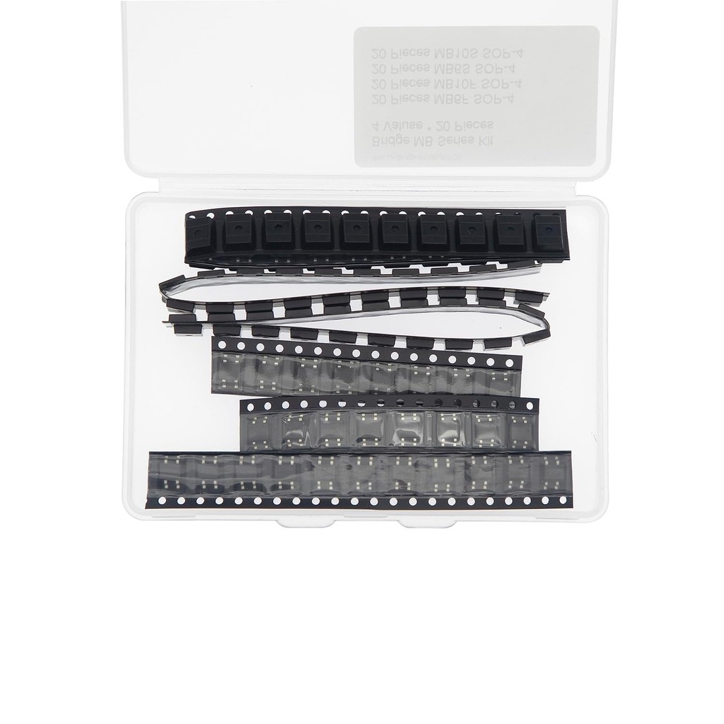 4 ค่า * 20 ชิ้น MB6F MB10F MB6S MB10S SOP-4 SMD Rectifier Bridge Diode Kit QGZK