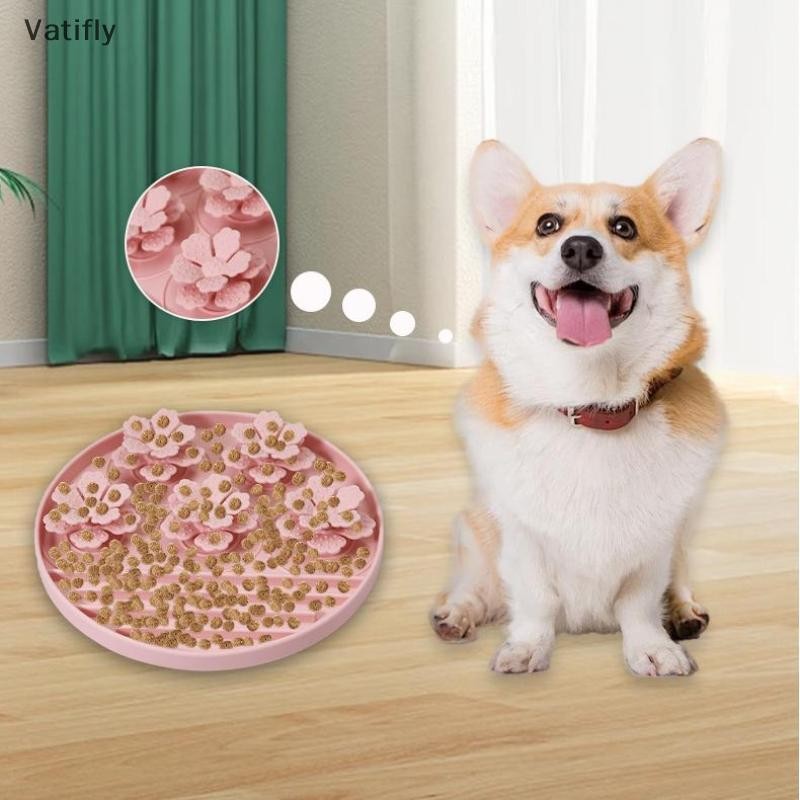 ใหม่รอบซิลิโคนสัตว์เลี้ยงช้าเสื่อให้อาหารสุนัขเลียเสื่อป้องกันอาการบวมช้าให้อาหารเสื่อให้อาหารช้าสุนัขชามอุปกรณ์สัตว์เลี้ยงร้อน - รูปที่ 3