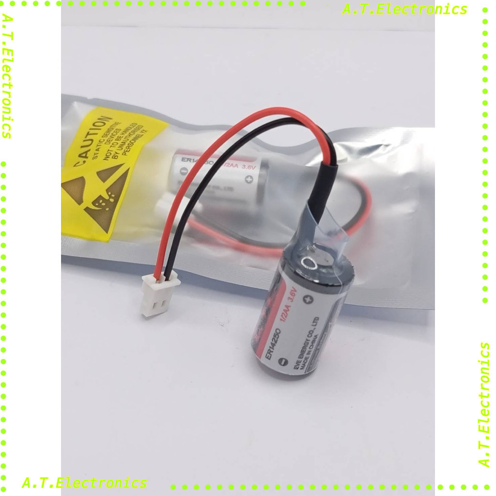 พร้อมส่ง! ER14250 EVE แจ็คขาว แบตเตอรี่ ER14250 EVE แจ็คขาว ของใหม่มือหนึ่ง ส่งจากไทย