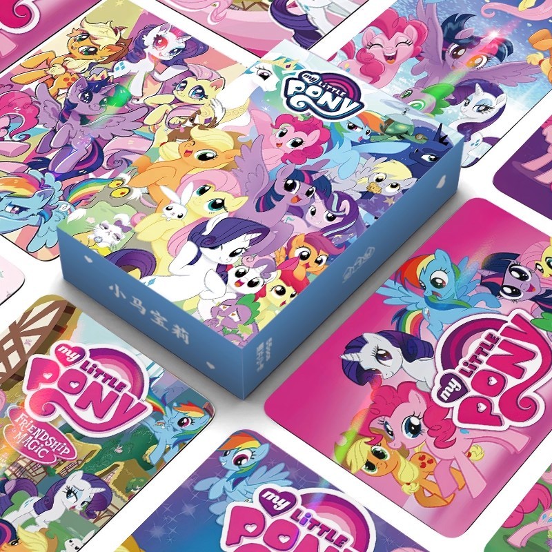 My Little Pony Laser Flash Card Collectors Edition Card ของเล่นเด็ก