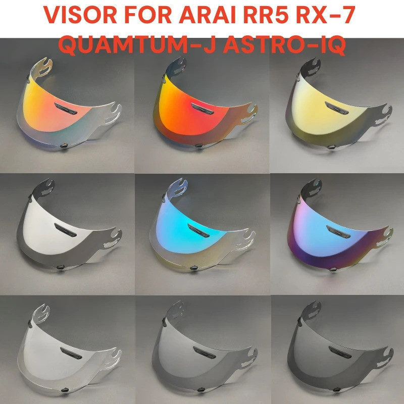 2025NEWReadyStockRX-7 RR5 หมวกกันน็อคVisor Shieldเลนส์สําหรับARAI RX-7 GP ASTRO-IQ RAPIDE-IR AXCES I
