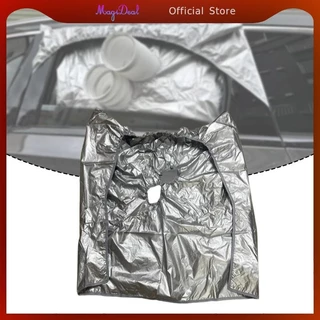 [MAGIDEAL] ท่อไอเสียเครื่องปรับอากาศรถยนต์ผ้าคลุมหน้าต่างฉนวนกันความร้อนสําหรับ Suvs