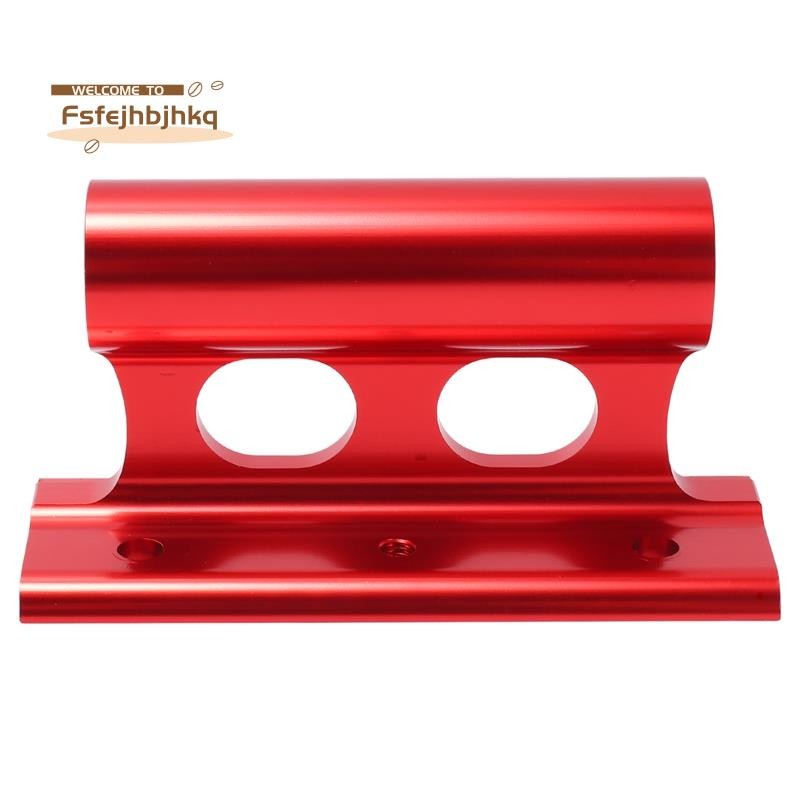 รถเข็นติดท้ายจักรยาน Mount Rack สีแดง สำหรับการขนส่งและติดตั้งง่ายบนเพลาจักรยาน