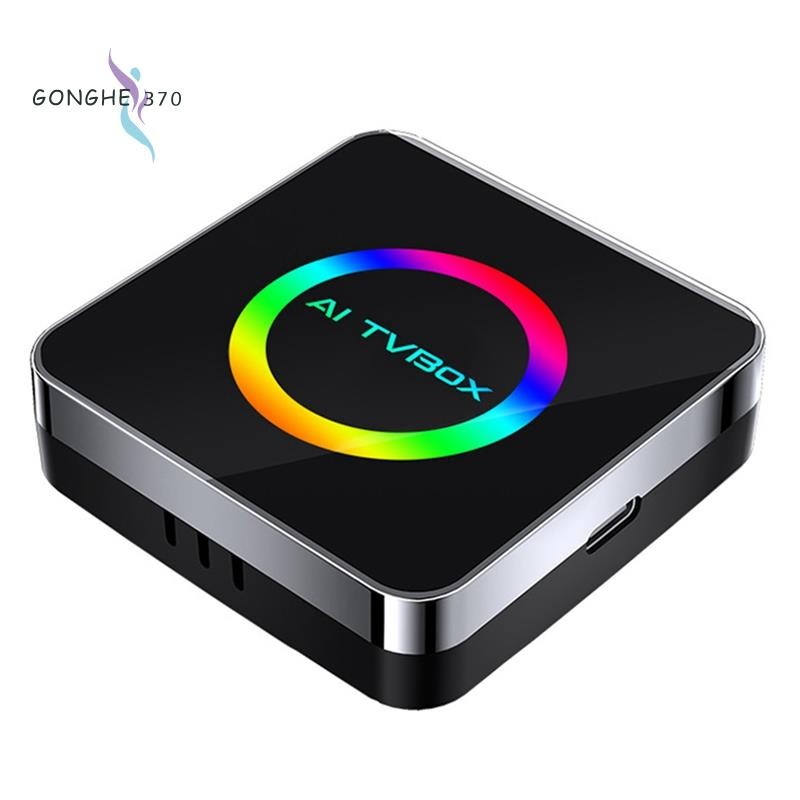 [gonghe370]Android 13 Ai TVBox Ai Box Carplay WIFI6 2G+32G Wireless Carplay/Android Auto Carplay to 