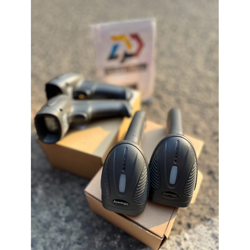 เครื่องสแกนบาร์โค้ด 1D 2D QR CODE Acanlogic CS-220SWG CS 220SWG ใหม่