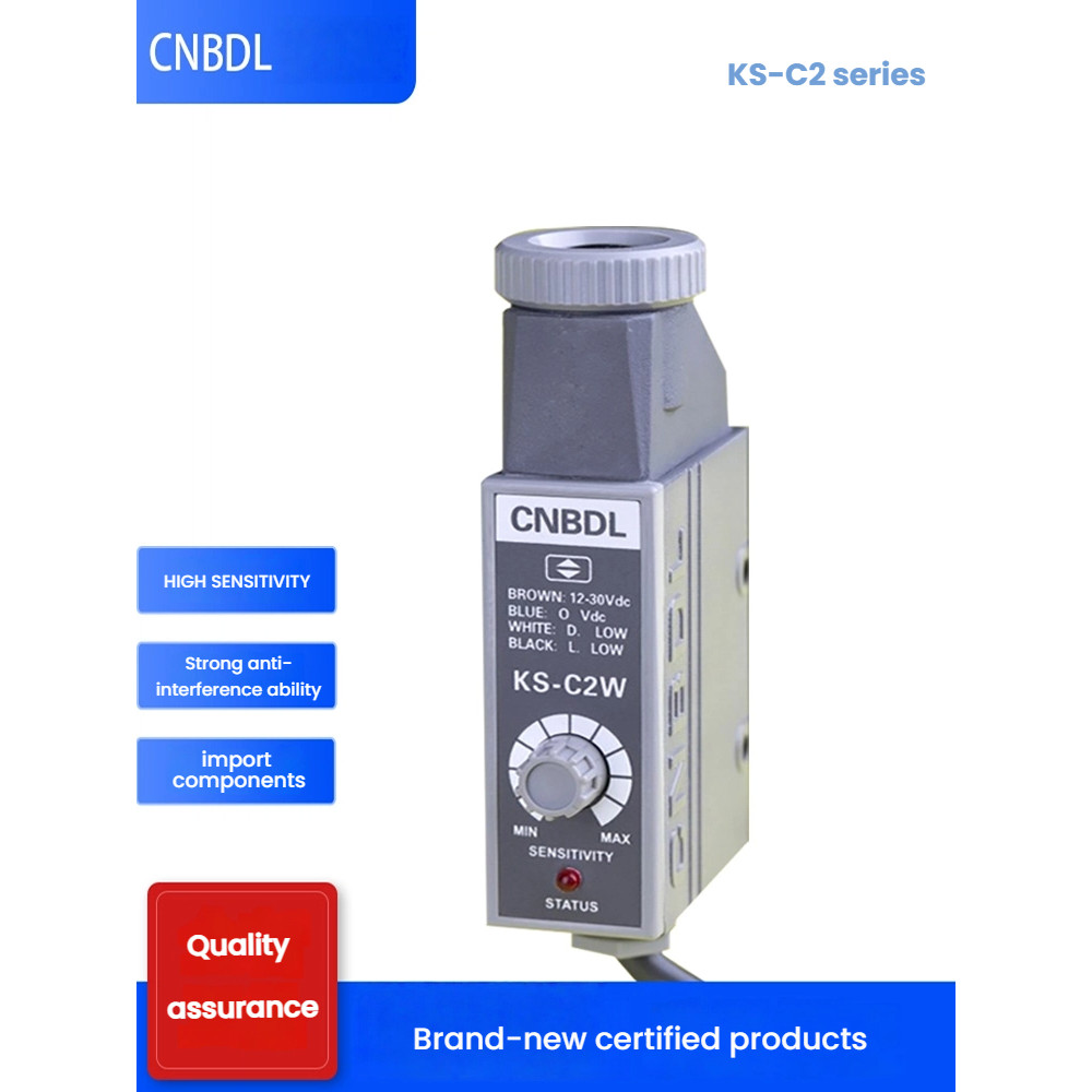 CNBDL เซ็นเซอร์รหัสสี KS-C2W KS-C2RG photoelectric eye of เครื่องทํากระเป๋าของการพิมพ์
