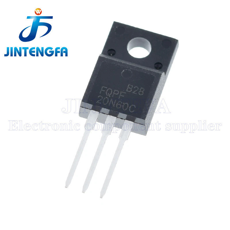 หลอดคริสตัลไดโอดหลอด 10PCS FQPF20N60 TO220 20N60 20N60C FQPF20N60C TO-220 FQPF20N65 FQPF20N65FQPF20N