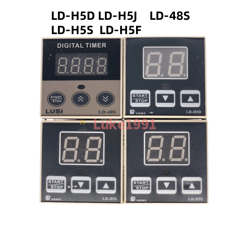 LOUSHI เครื่องมืออิเล็กทรอนิกส์จับเวลาเตาอบ LD-H5D LD-H5J LD-48S LD-48S LD-H5F