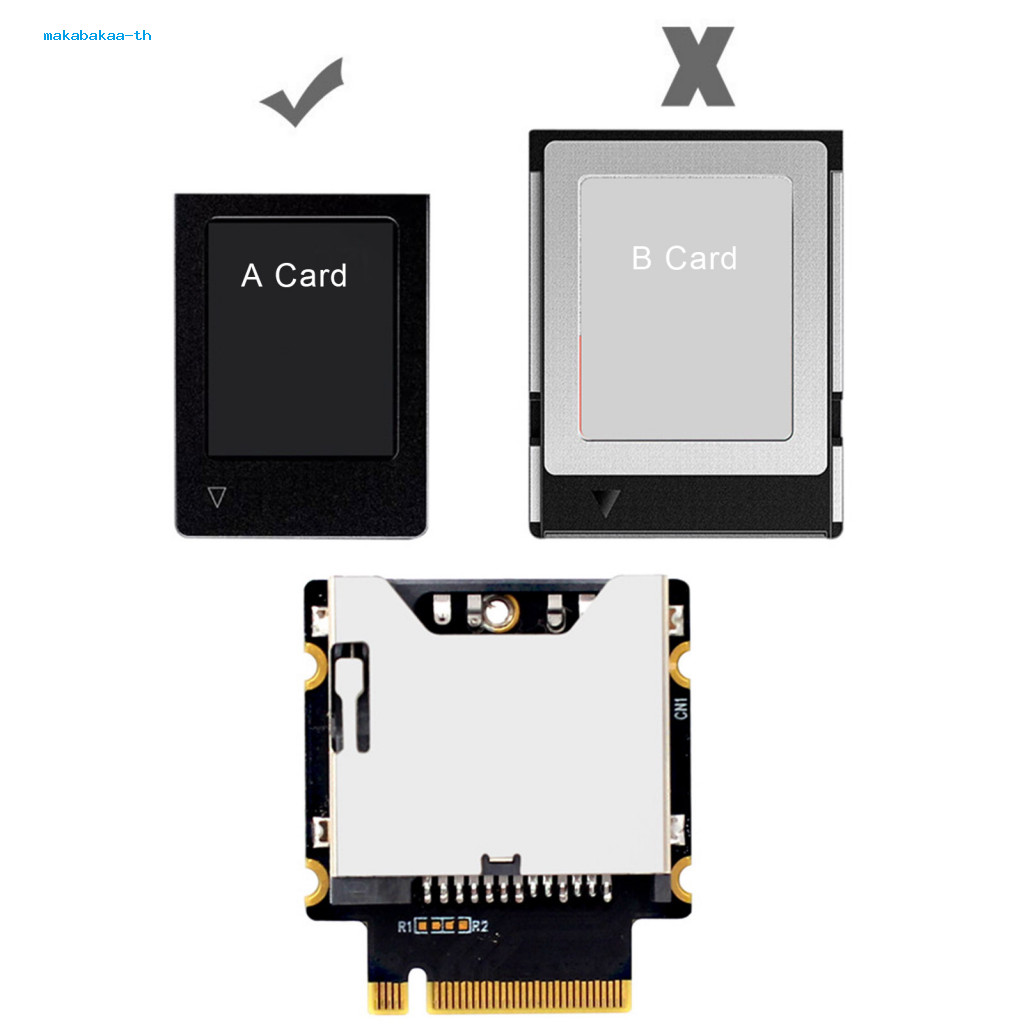 maka Cfexpress A to Pcie Adapter Cfexpress B to M.2 Nvme Converter ความเร็วสูง Cfexpress Type-a ถึง 